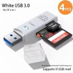 2-in-1 Multi Functional  USB 3.0 Card ReaderMiniSD TFMemoryCardReaderUSBFlashDrive CardreaderAdapter For PCLaptops Accessories - Image 34