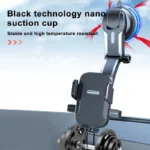 SEAMETAL Car Dashboard Phone Bracket Universal Auto Cellphone Stand For GPS Navigation Universal Desk Windshield Hanging Holder - Image 3