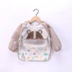 Waterproof EVA Full Sleeve Baby Bibs Children Apron Long Sleeve Feeding Smock Kids Eating Breastplate Infant Scarf Clothing - Image 29