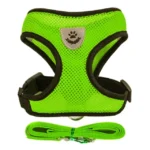 Adjustable Mesh Pet Harness with Leash, Polyester Vest Type Walking Strap for Small Medium Cats Dogs - Image 14