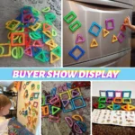 Magnetic Building Blocks DIY Magnets Toys medium size STEM Toys Construction Toys Learning Educational Magnet Toys - Image 3