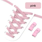 No Tie Shoe laces Press Lock Shoelaces without ties Elastic Laces Sneaker Kids Adult 8MM Widened Flat Shoelace for Shoes - Image 27