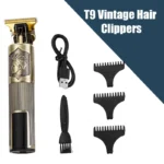 New!T9 Electric Hair Trimmer/Accessories | USB Professional Shaver | 0mm Bald Fade Cutting Machine Portable for Men Home Haircut - Image 15