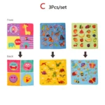 Baby Montessori Toy,Magic Tissue Box,Educational Learning Activity Sensory Toy For Kids Finger Exercising  Busy Board Baby Game - Image 7