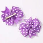 3Pcs/Pack Solid Dot Hair Bows Clip Girls Boutique Bowknot Hair Clips Kids Colorful Heart Sun Glasses Children Hair Accessories - Image 5