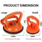 2pcs Car Puller Heavy Duty Suction Cup Panel Tool Sucker Repair Bodywork Dent Remover Auto Dent Repair Tools Fix Mend Pull Glass - Image 5