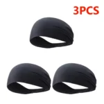 Elastic Sports Headbands Sweat Absorption Headdress Quick Dry Workout Headband Anti-slip Breathable Sweatbands for Yoga Running - Image 9