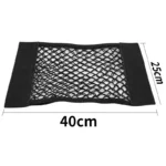 Car Trunk Mesh Organizer Car Tail Storage Net Seat Back Pocket Universal Trunk Bag Auto Magic Tape Network Interior Accessories - Image 7
