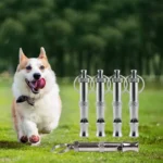 1/2Pcs Dog Whistle To Stop Barking, Adjustable Sound Pitch Dog Whistle With Keychain, Professional Recall Pet Puppy Cat Dog - Image 5