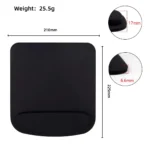 Computer Game Mouse Pad Environmental Eva Ergonomic Mousepad Wrist Pad Solid Color Comfortable Mouse Mats For Office Accessories - Image 5
