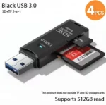 2-in-1 Multi Functional  USB 3.0 Card ReaderMiniSD TFMemoryCardReaderUSBFlashDrive CardreaderAdapter For PCLaptops Accessories - Image 41