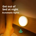 1pc Motion Sensor Night Light - Wireless LED Detector Lamp for Bedroom, Staircase, Closet, and Room Decor- - Image 7