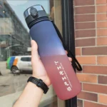 Gradient Water Bottle - 1000ml/600ml/750ml Capacity Outdoor Camping Gym Suitable Holiday Gift Birthday - Image 7