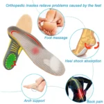 Orthopedic Insoles Orthotics Flat Foot Health Sole Pad For Shoes Insert Arch Support Pad For Plantar Fasciitis Feet Care Insoles - Image 3