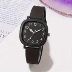 1/3/10PCS Fashion Silicone Band Women Quartz Watches Set Casual Arabic Dial Wristwatch for Girls Clock Reloj Hombre(Without Box) - Image 8