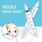 Baby Nose Cleaner 2Pcs Nasal Washer Needle Tube Washer 10ML Infant Nasal Aspirator Cleaner Syringe Washing Baby Care Tools - Image 2
