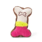 1PC Plush Dog Squeaky Toy Bone Chew Toy for Small Medium Breeds Aggressive Chewers Puppy Teeth Cleaning Fun Play Pet Accessory - Image 8
