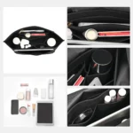 Felt Insert Bag Fits For Longchamp Handbag Liner Bag Felt Cloth Makeup Bag Support Travel Portable Insert Purse Organizer - Image 3