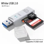 2-in-1 Multi Functional  USB 3.0 Card ReaderMiniSD TFMemoryCardReaderUSBFlashDrive CardreaderAdapter For PCLaptops Accessories - Image 17