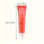 6Pcs/Set, Moisturizing Clear Lip Gloss, VE, Rosehip, Argan, Peppermintaloe, Coconut Flavor, Translucent Plumping Lip Oils Gift S - Image 6