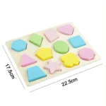 Montessori Wooden Puzzle 3D Educational Learning Toy for Kids - Image 18