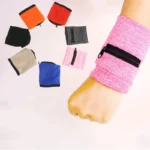 Zipper Running Bag Wrist Wallet Pouch Wrist Bag Basketball Yoga Wristband Sweatband Sports Arm Bag for Key Card Storage Case - Image 6