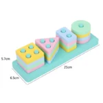 Montessori Wooden Puzzle 3D Educational Learning Toy for Kids - Image 24
