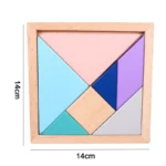 Montessori Wooden Puzzle 3D Educational Learning Toy for Kids - Image 19