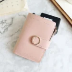 New Fashion Short Women's Wallet Zipper Card Holder Cute Female Coin Purse High Quality PU Wallets For Girls - Image 8