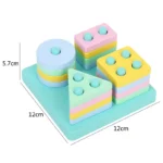 Montessori Wooden Puzzle 3D Educational Learning Toy for Kids - Image 17