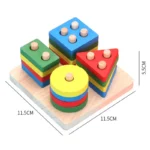 Montessori Wooden Puzzle 3D Educational Learning Toy for Kids - Image 13