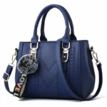 Embroidery Messenger Bags Women Leather Handbags Bags for Women Sac a Main Ladies hair ball Hand Bag - Image 12