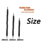 Electric Drill Screwdriver Bit Multifunctional Universal Snake flexible Hose Cardan Shaft Connection Soft Extension Rod Link - Image 3