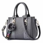 Embroidery Messenger Bags Women Leather Handbags Bags for Women Sac a Main Ladies hair ball Hand Bag - Image 15
