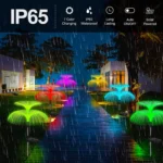 1-10pcs 7Color Changing Outdoor Lamp Solar Jellyfish Lights Waterproof Pathway Lawn Garden Decor Lighting - Image 3