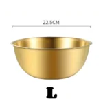 Stainless Steel Mixing Bowls 1-3PCS with Measurement Scale - Image 14