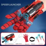 Web Launcher Glove Toy Red & Blue Interactive Hero Play Set - Image 3