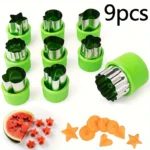 stainless steel cookie cutters 9pcs shape set