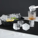 Silicone Ice Cube Tray 4/6/8/15 Grid Jumbo Square Mold - Image 2