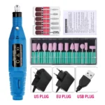 LULAA Portable Professional Electric Nail Drill Machine Manicure Tools Pedicure Drill Set Family Nail File Nail Drill Equipment - Image 16