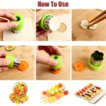 Stainless Steel Cookie Cutters 9PCS Fruit & Vegetable Shape Set - Image 6