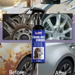 Rust Remover Spray,Dissolves Tire Rust,Protects Wheel Rims&Brake Drums,Ideal for Home Metal Surfaces,Kitchen Appliances,Car Care - Image 5