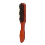 Brown Pointed-Tail Bristle Comb - Unisex, Smooth & Anti-Static, No Tangles No Hair Damage, Home Use - Image 9