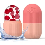 1pc silicone face ice cube mold for Beauty and Skin Care silicon face ice roller