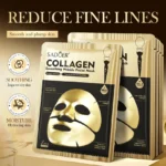 SADOER Golden Collagen Facial Masks Moisturizing Anti-Aging Anti Wrinkles Face Mask Sheet Collagen Masks Skin Care Product
