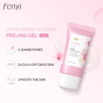 Sakura Face Deep Cleaning Exfoliating Gel Skin Care Whitening Moisturizer Repair Facial Scrub Skin Care 60g - Image 2