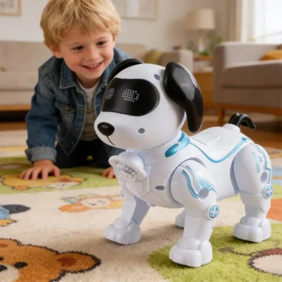 intelligent robot dog 1pc walking music toy
