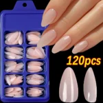 120Pcs 9-Colors French Fake Toenails Summer Short Sqaure Press On Toe Nails Tips Glossy Nude/Pink/Brown Full Cover False Toenail - Image 10