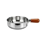 Stainless Steel Milk Pot 1PC with Heat-Resistant Wooden Handle - Image 8