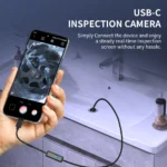 7MM TYPE-C Android Endoscope Camera IP67 Waterproof 6 LED Adjustable Borescope Mini Camera with 6 LEDs - Image 4